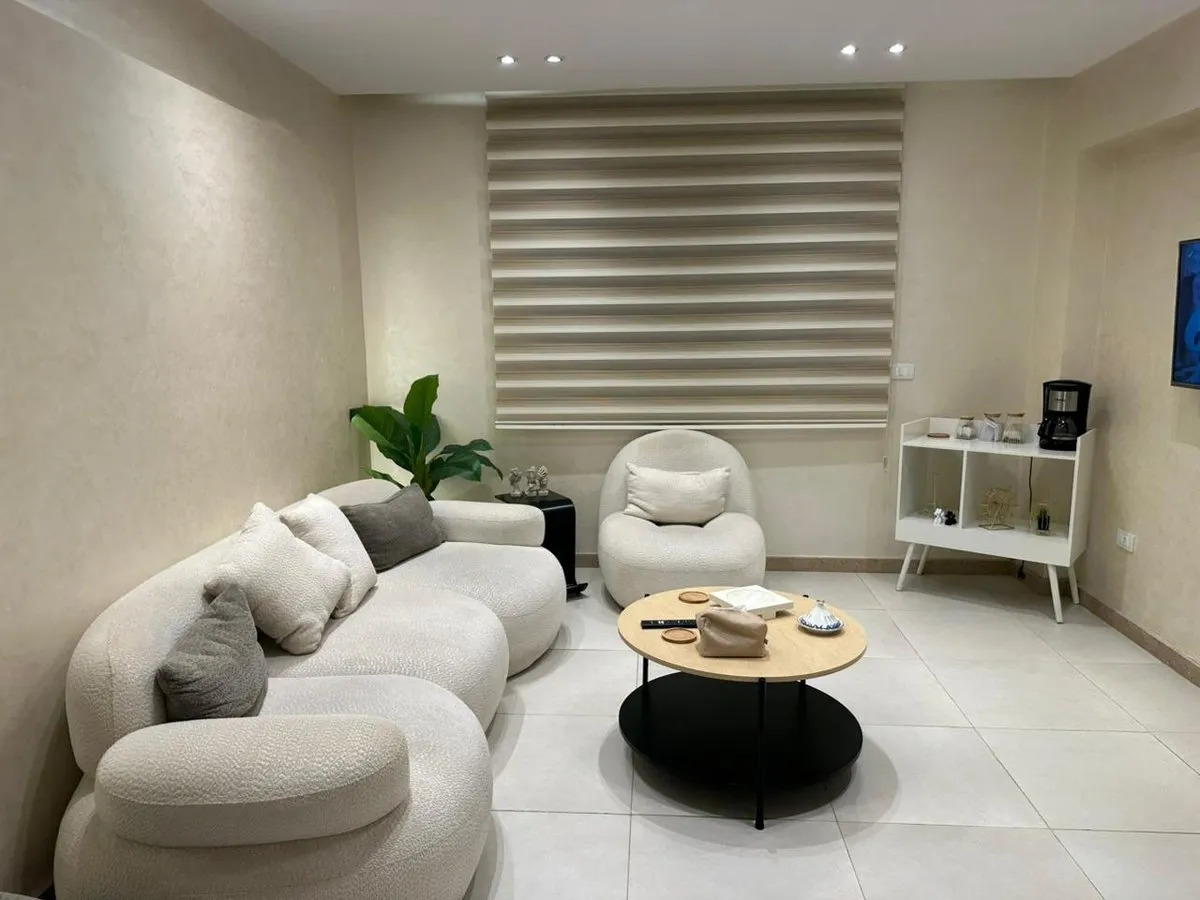 Patient waiting lounge with seating